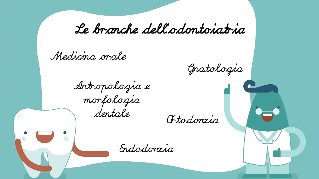 branche della odontoiatria